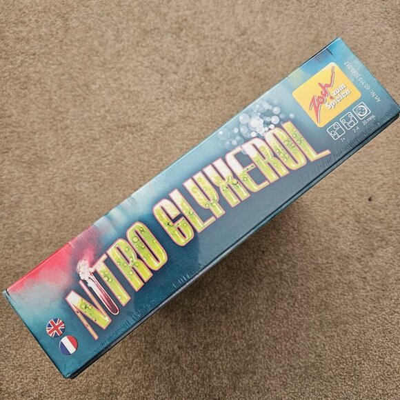 Nitro Glyxerol Science Action Lab Board Game, 2-4 players, ages 7+‎ NEW Sealed - Picture 5 of 6
